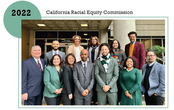 Racial Equity Commission commissioners.